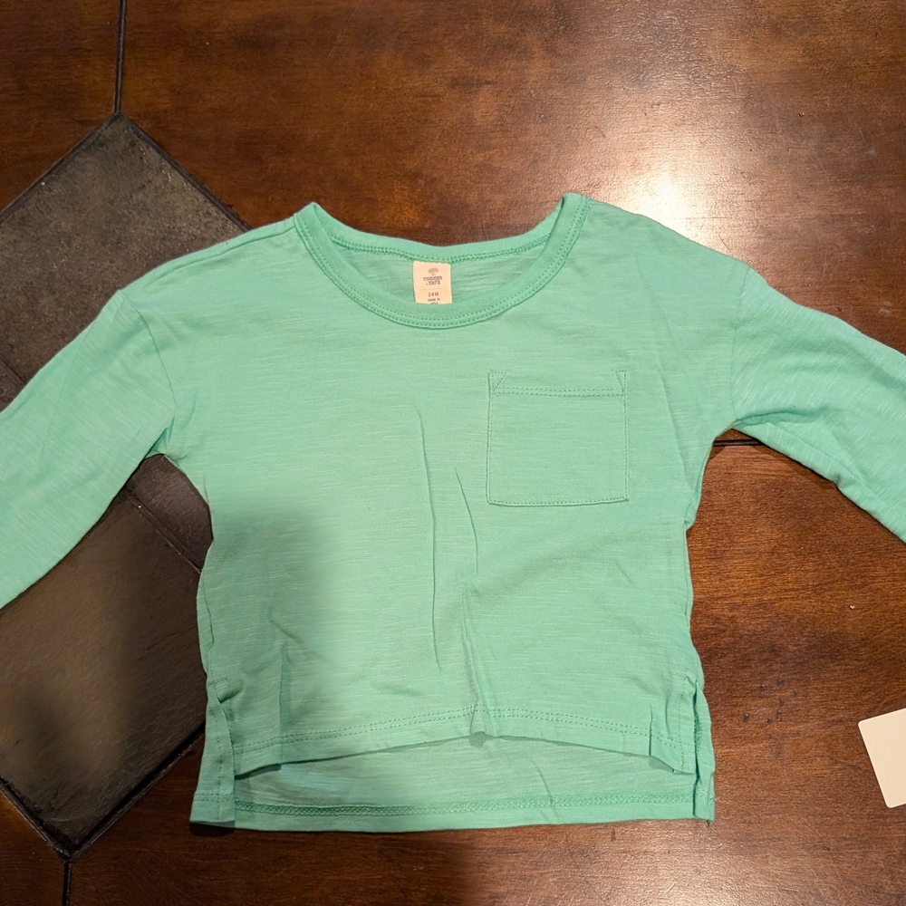 Tucker + Tate Mint Long Sleeve Tee